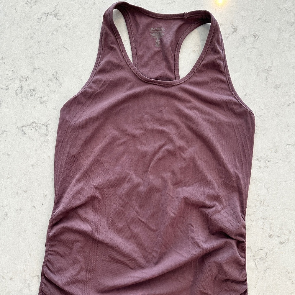 ATHLETA Ultimate Train Tank Top Womens Size Small Stretch, dusty purple